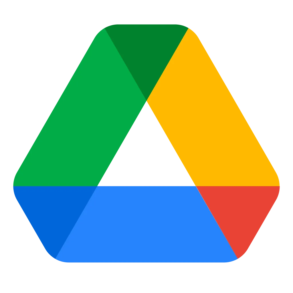 Captura de la interfaz de Google Drive en macOS, Almacenamiento y sincronización de Google con cliente Drive for Desktop nativo en macOS (W…
