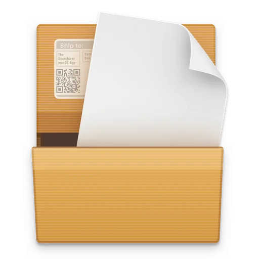Captura de la interfaz de The Unarchiver en macOS, Utilidad gratuita para extraer prácticamente cualquier formato de archivo comprimido en ma…