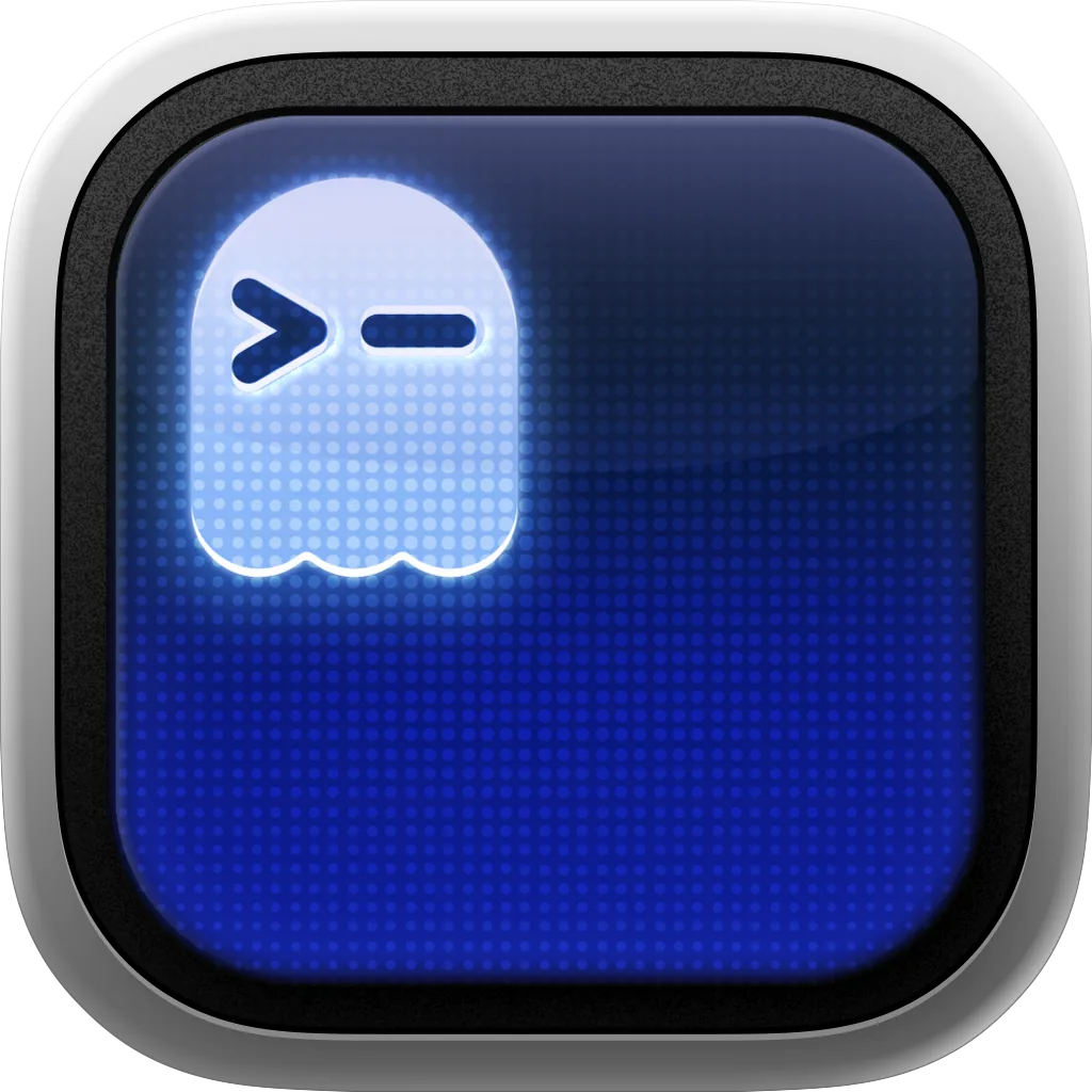 Captura de la interfaz de Ghostty en macOS, Emulador de terminal nativo y multiplataforma escrito en Zig por Mitchell Hashimoto, con r…