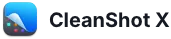 Captura de la interfaz de CleanShot X en macOS, Reemplazo profesional del recortador de pantalla nativo de macOS. Captura imágenes y vídeo…