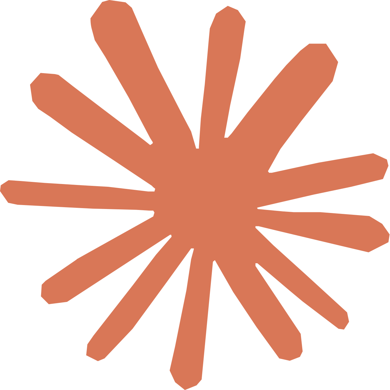 Official Claude AI symbol, the Anthropic assistant whose 3.5 Sonnet version set a new price-quality equilibrium in the LLM market
