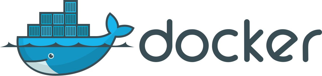 Docker logo, the platform that includes Docker Compose for container orchestration