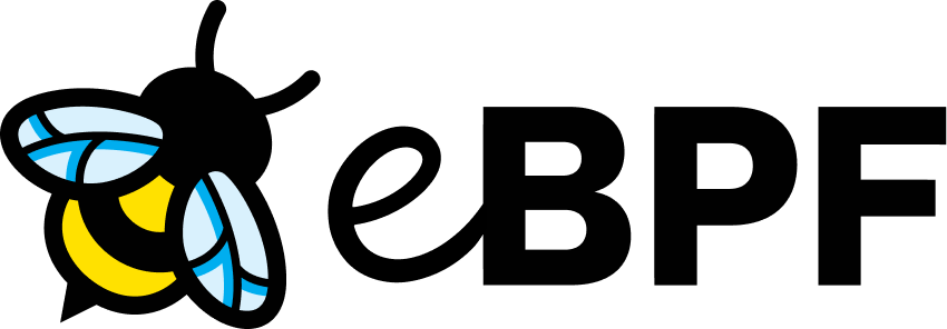 eBPF logo, the technology Cilium Service Mesh uses to operate sidecarless at kernel level