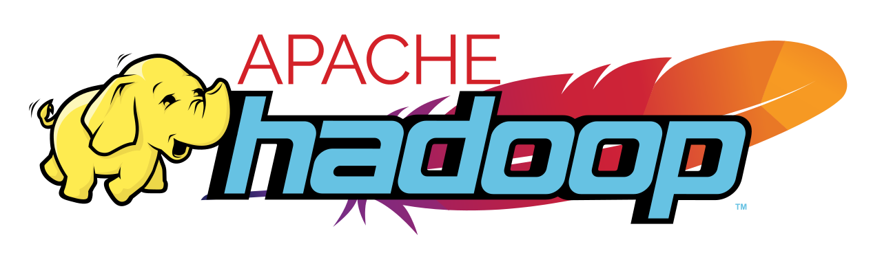 Apache Hadoop logo, the reference platform for distributed processing of large data volumes