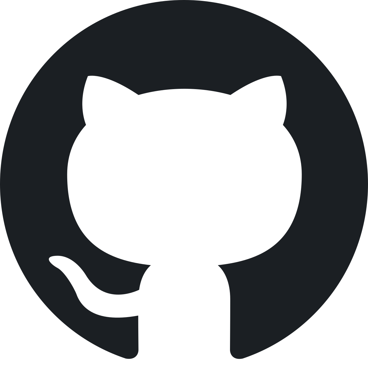 Official GitHub logo, the code hosting platform on which Copilot was built