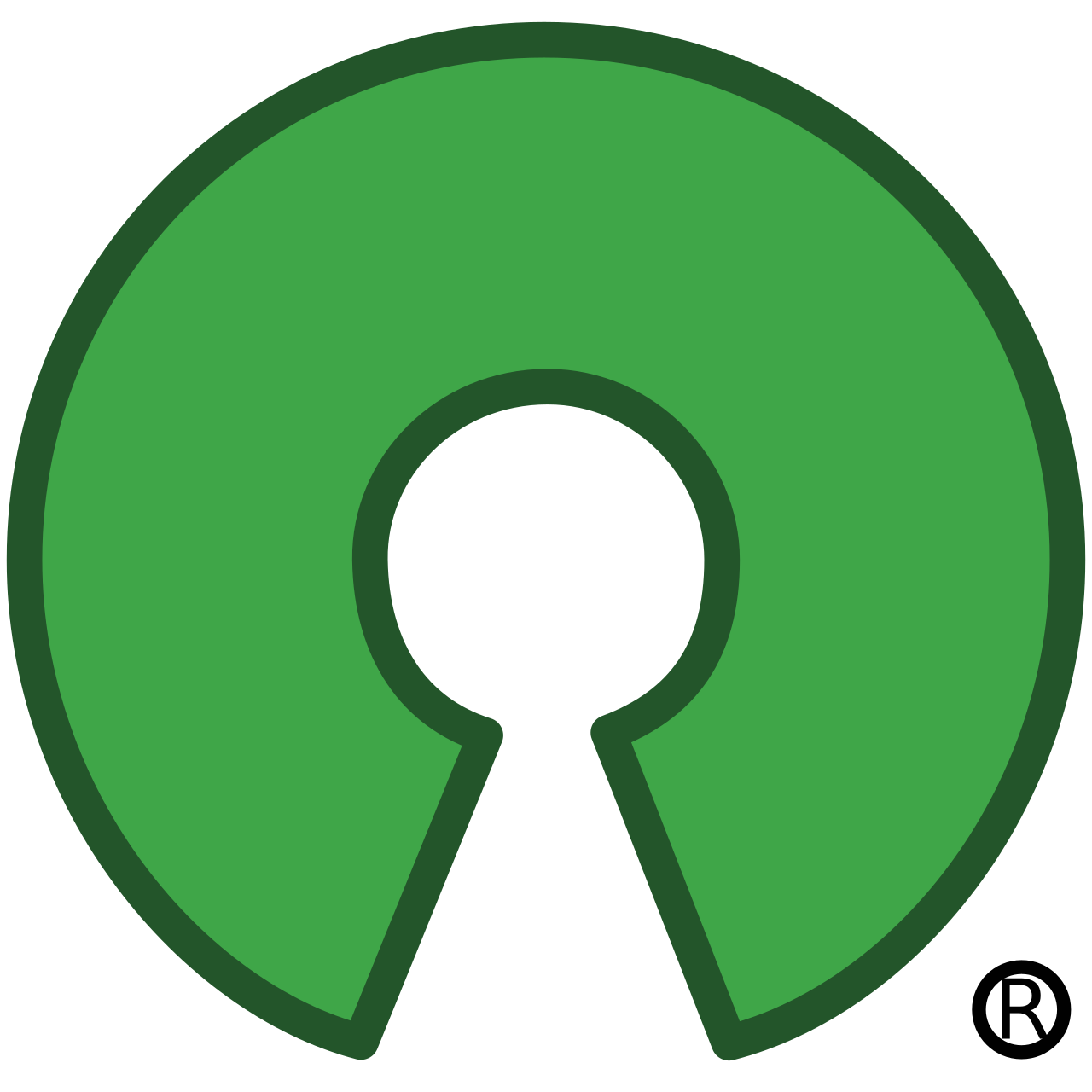 Open Source Initiative logo, representing the open source ecosystem where tools like Appsmith compete with commercial low-code platforms