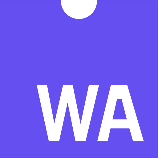 WebAssembly compilation cycle diagram: source code in any language compiled to a portable WASM module